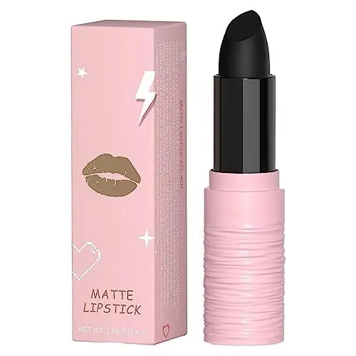 Produktbild: Komische Sachen Für Paies Up Face Makeup Makeup 6 Farben Gesichtsfarbe Lippenstift Mattees Universal Lippenstift Schminkkoffer Gefüllt (C, One Size)
