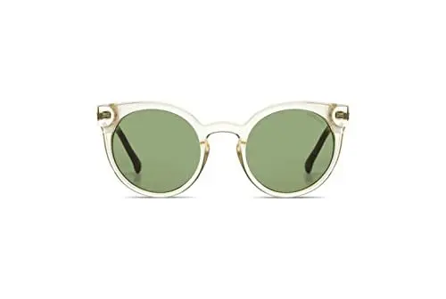 Produktbild: KOMONO Lulu Metal Prosecco Unisex Cat-eye TR90 Sunglasses for Men and Women with UV Protection and Scratch-Resistant Lenses