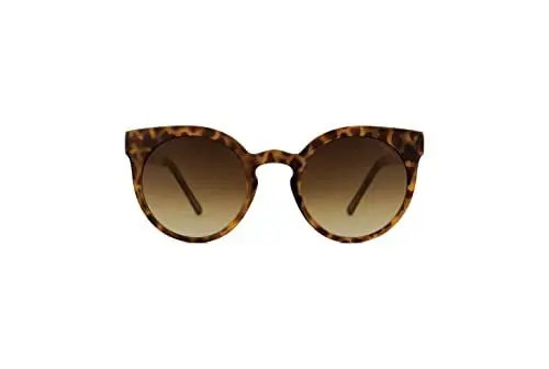 Produktbild: KOMONO Lulu Metal Series Tortoise Rose Gold Unisex Cat-eye Cellulosepropionat-Sonnenbrille für Damen und Herren mit UV-Schutz und kratzfesten Gläsern