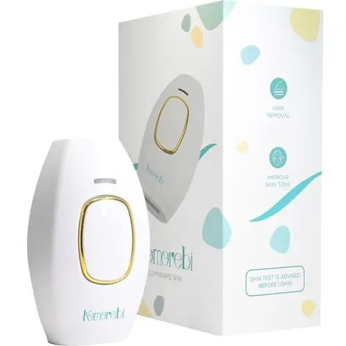 Produktbild: Komorebi Luminare IPL Laser Haarentfernungsgerät Dauerhafte - Haarentfernung für Männer und Frauen, 999.990 Flashes, Haar Laser Entfernung mit automatischem und manuellem Modus, Laser Hair Removal