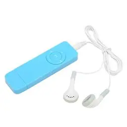 Produktbild: Kompakter und Tragbarer -MP3-Player, Verlustfreier Sound, Unterstützt Bis zu 64 GB für Studenten, die auf Reisen Sind (Blau)