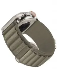 Produktbild: Kompatibel mit Apple Watch Ultra 2/1 Armband, Alpine Loop Ultra Textil Stretch Nylon Sport Strap Geflochtenes für 49mm 46mm 45mm 44mm iWatch Series SE 10/9/8/7/6/5/4/3 Herren Damen,Grau