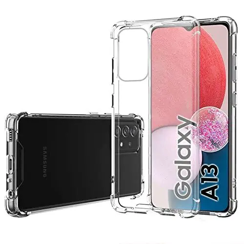 Produktbild: Kompatibel mit Samsung Galaxy A13 4G und 5G Hülle, Totill Crystal Clear Transparent Ultra Dünn Handyhülle Soft TPU Silikon Phone Case. Kratzfest Stoßfestigkeit Durchsichtig Schutzhülle Slim Cover