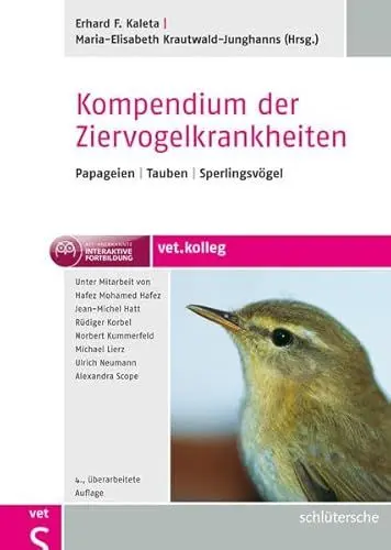 Produktbild: Kompendium der Ziervogelkrankheiten: Papageien - Tauben - Sperlingsvögel