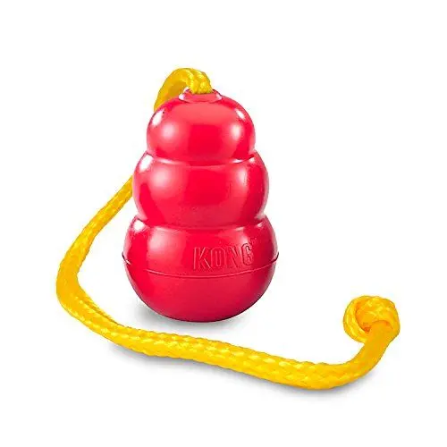 Produktbild: KONG Classic Ball mit Seil,