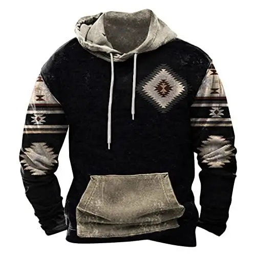 Produktbild: KONG JIMFAN Hoodies Herren Baggy Schwarzer Pullover Herren Hip Hop Sweatshirt Herren Hoodie Y2k Pullover Mit Hohem Kragen Sweatjackes Herren Leichter Herren-Pullover(Black,L)