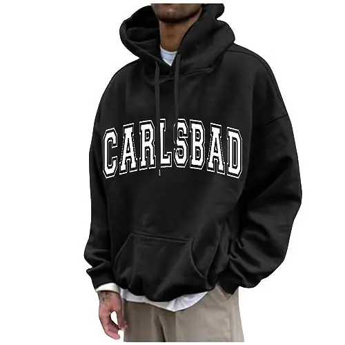 Produktbild: KONG JIMFAN Hoodies Herren Sweatshirts Männer Frauen 3D Hoodie Long Sleeve Sweatshirt Pullover 3D Sweatshirt Subnautica Below Hoodie Langarmshirt Herren Schwarzer Hoodie(Black,5XL)