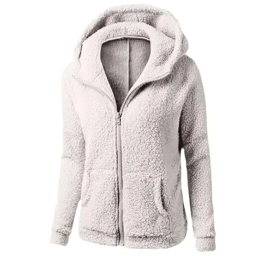 Produktbild: KONG JIMFAN Strickjacken Für Damen Übergangsjacke Regenjacke+Damen+wasserdicht Steppjacke Regenjacke Pullover wasserdichte Regenjacke Damen Polo Pullover Damen Regenjacke Damen(#2 White,XL)