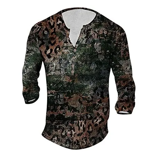 Produktbild: KONG JIMFAN T-Shirt Herren Tshirt Weiß Herren Sportshirt T Shirt Herren Longshirt Herren Long Sleeve Tee T Shirt Sepultura Shirt Bequemes Longsleeve Aus Baumwolle Tank Tops,Brown,3XL