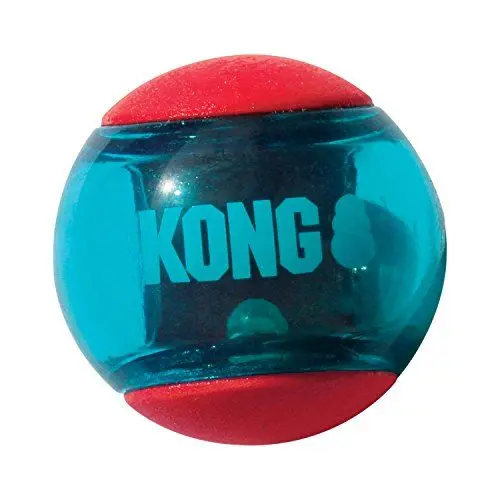 Produktbild: Kong Squeezz Action Ball Red for Small Dogs