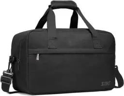Produktbild: KONO Reisetasche Weekender Tasche 40x20x25 Ryanair Handgepäck Unisex Gym Henkeltasche 20L (Schwarz)