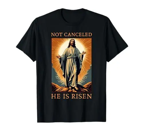 Produktbild: Konservative Christliche Anti Woke Ostern Jesus Christus T-Shirt