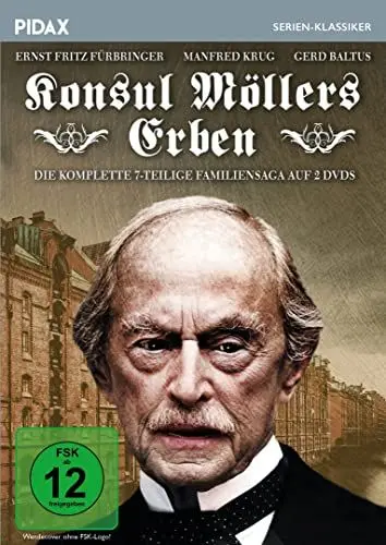 Produktbild: Konsul Möllers Erben / Die komplette 7-teilige Familiensaga (Pidax Serien-Klassiker) (2 DVDs)