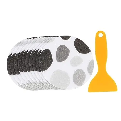 Produktbild: KONTONTY 10St rutschfestes Klebeband für das Badezimmer Bad Aufkleber Duschbodengriffe badenwannen rutschmatte dusche rutschfest Aufkleber badewanne Aufkleber Pool Anti-Rutsch-Aufkleber