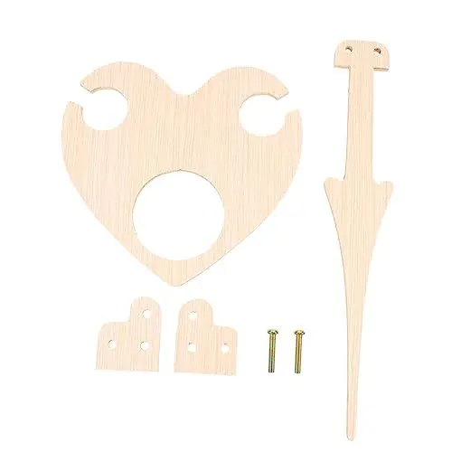 Produktbild: KONTONTY 1Stk Rotweintisch Weintisch im Freien Kinderpicknicktisch im Freien Faltbarer Strandweintisch outdoortisch Outdoor stehtisch Rotweingläser Weinschreibtisch tragbarer Weintisch Holz