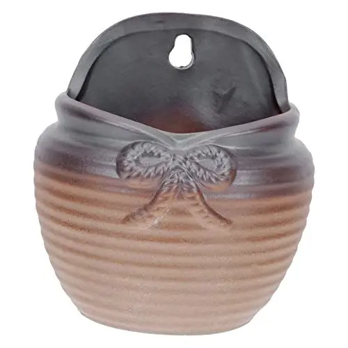 Produktbild: KONTONTY 1pc Blumentopf Hängen Keramik Garten Pflanzer Für Balkon Decor