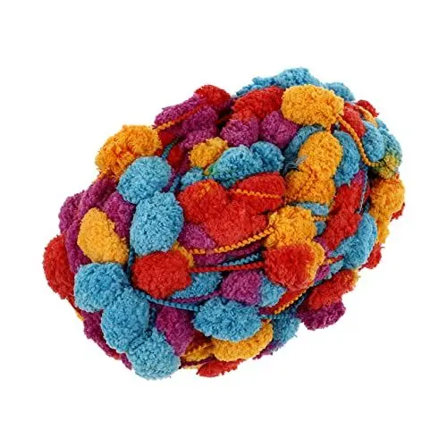 Produktbild: KONTONTY 1 Rolle Grobe Wolle Handarbeitswolle Wollgarn Handstrickgarn Häkelgarn Strickgarn Für Schal Handarbeitsmaterial DIY Wolle Bunte Wolle Verdickte Wolle Häkelgarn