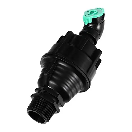 Produktbild: KONTONTY 1 Stück 360 360 Rotierende Düse Rasensprühdüse Rasenrotationsdüse Rasensprenger Für Den Garten Terrassenvernebler Kühlsprühdüse Rotierende Sprinklerdüse Schlauchtülle Plastik Black