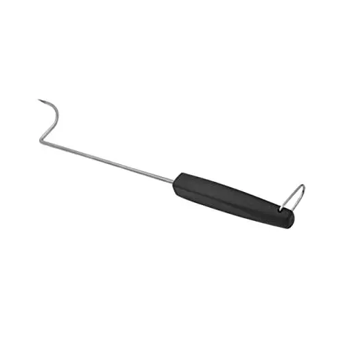 Produktbild: KONTONTY 1pc Barbecue Fleischhaken BBQ Silikongriff Leicht Zu Reinigen Für Outdoor BBQ