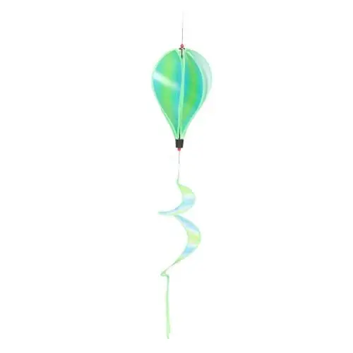 Produktbild: KONTONTY Rotierende Pailletten Windmühle Wind Heißluftballon Hängende Dekoration Für Den Außenbereich Zufällige Farbe