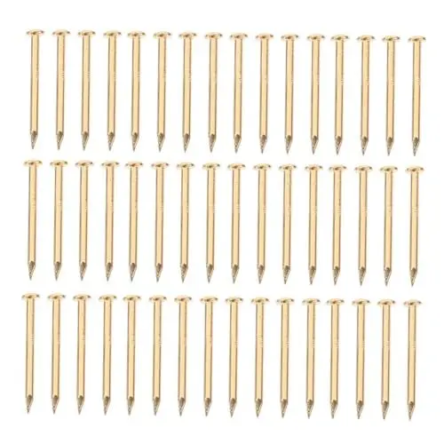 Produktbild: KONTONTY 200 Stück Kupfernägel Möbelnägel Spikes Zimmermannsnägel Runde Nägel Für Heimwerker