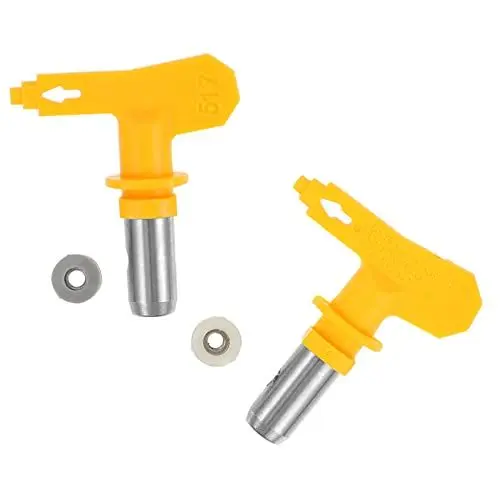Produktbild: KONTONTY 2St Spritzpistole Düse austauschbar Nozzle Zubehör für Airless-Farbspritzgeräte Airless-Farbspritzdüsen sprühwischer Airbrush-Düse tragbare Farbspritzdüse malen Sprüher Latexfarbe