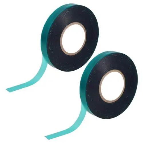Produktbild: KONTONTY 2 Rollen Bindeband Pflanzenbinder Gartenpflanzenbindungen Pflanzenbefestigungsband Gartenparafilmband Klebeband Anpflanzen Für Obstbäume Pfropfband Pfropfkrawatte Pvc