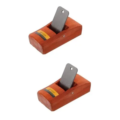 Produktbild: KONTONTY 2 Stück Holzhobel Heim-holzbearbeitungswerkzeug Mini-hobel Zum Schneiden Polieren Entgraten