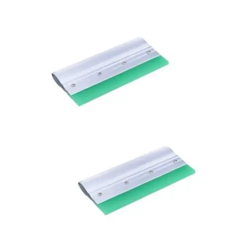 Produktbild: KONTONTY 2st Druckrakel Tönungsset Werkzeugsatz Für Vinylfolie Rakel Siebdruck Manipulationsaufkleber Bildschirmrakel Aus Aluminium Farbrakel Tintensiebrakel Handformbausatz Schaber-kit