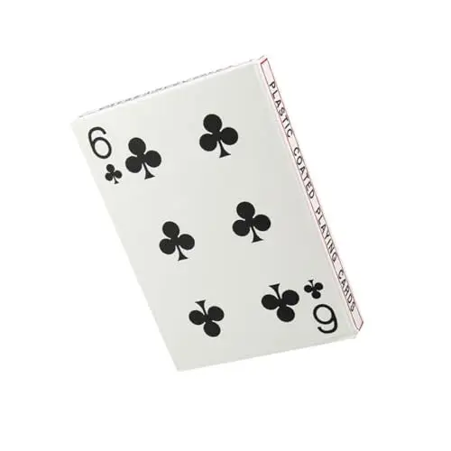 Produktbild: KONTONTY Große Spielkarten 4-mal So Groß Wie Pokerkarten Papierpokerkarten Spielkartenspiel Brettspiel Für Zuhause