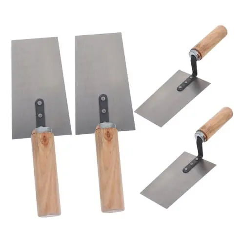 Produktbild: KONTONTY 4-teiliges Set Maurerkellen Beton-finishing-werkzeug Farbschaber Für Und Bau