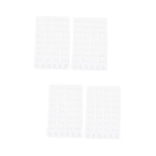 Produktbild: KONTONTY 4 Stück Ziegelform kreativ Spielzeug baustoffe silikon molds gussform Formenbau Kuchen Beton Zubehör für die Herstellung von Mini-Steinen DIY-Materialien für Ministeine Kieselgel