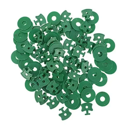 Produktbild: KONTONTY 100 Stück Gewächshaus-blumenhänger – Stabile Aluminium-Clips Schatten-kit Kompatibel – in Rahmenschienen