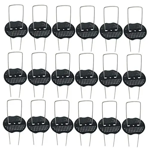 Produktbild: KONTONTY 50 Sets U-förmige Metall-gartenpfähle Klammern Dichtungssatz Für Kunstrasen-erdnägel