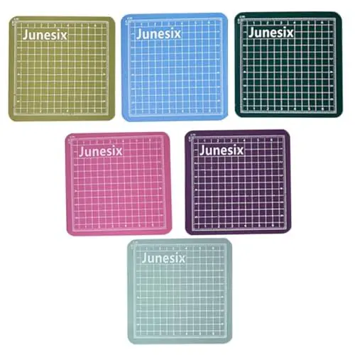 Produktbild: KONTONTY 6St Rücken schneiden Schneidematte aus Stoff Kunst-Schneidematten Schneidematte zum Nähen langlebiges Schneiden bastelunterlage craft mat Bastelmatte Gravur Schneidematten PVC