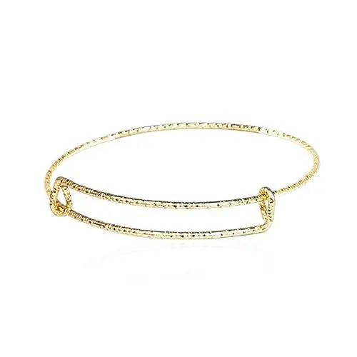 Produktbild: KONTONTY 6 Stück Verstellbare Armreifen Aus Metalldraht Elegante Damenarmbänder Weiß Silber Rosé Und Schwarz Ideal Für DIY Projekte Und Modeschmuck