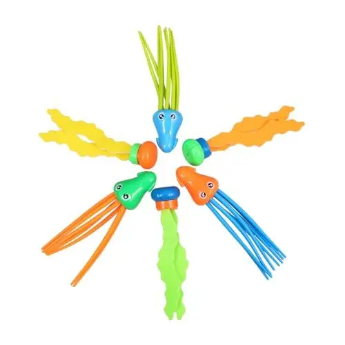 Produktbild: KONTONTY 6st Tauchspielzeug Spielzeug Für Tauchschätze Tauchquallenspielzeug Pool-schwimmspielzeug Schwimmendes Unterwasserspielzeug Pool Sinkende Spielzeuge Unterwasser-trainingsspielzeug