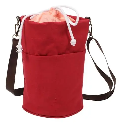 Produktbild: KONTONTY Aufbewahrungstasche Für Nähgarn Tasche Für Strickprojekte Vintage-aufbewahrungstasche Für Strickgarn Vielseitig Verwendbar Und Modisch