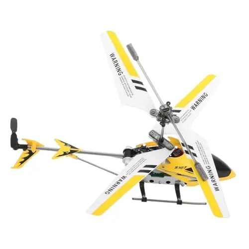 Produktbild: KONTONTY Ferngesteuerter Hubschrauber Für Hubschraubermodelle Simulationshubschrauberspielzeug Modellhubschrauber Hubschrauber-fernbedienung Hobby-rc-helikopter Plastik Yellow