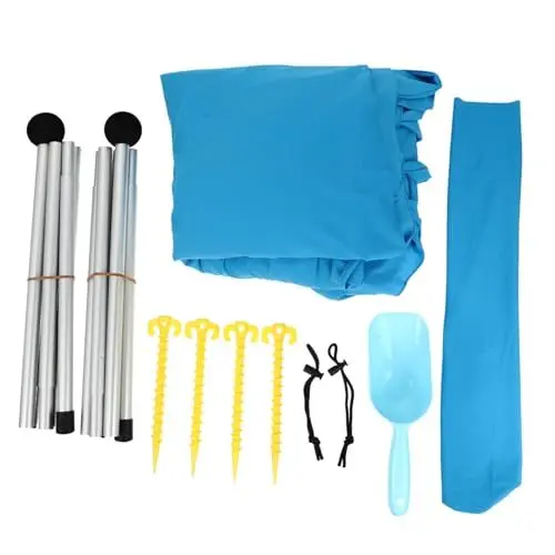 Produktbild: KONTONTY Familienpicknickzelt Markise Installieren Camping Zelt Baldachin Strand Garten Pool Sonnensegel Zufällige Farbe