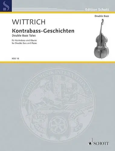 Produktbild: Kontrabass-Geschichten: Kontrabass und Klavier. (Edition Schott)