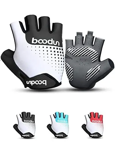 Produktbild: KONVINIT Fahrradhandschuhe Herren Damen Sommer Halbfinger MTB Handschuhe,Radhandschuhe für Rennrad/Mountainbike/Radreise,Fahrrad Handschuhe Freizeit Männer/Frau,Atmungsaktive,Black XL
