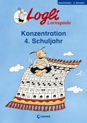 Produktbild: Konzentration 4. Schuljahr (Logli-Lernspiele)