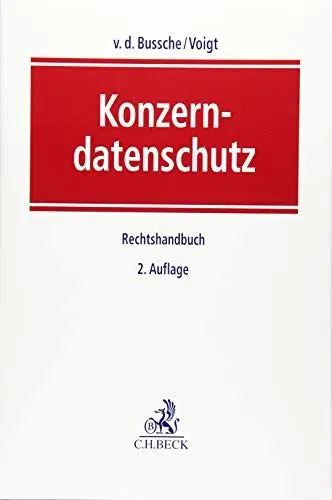 Produktbild: Konzerndatenschutz: Rechtshandbuch
