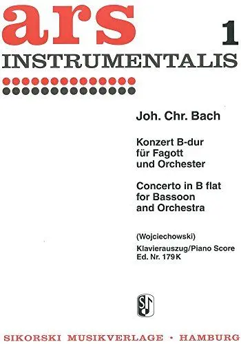 Produktbild: Konzert: für Fagott und Orchester. Fagott solo, Orchester. Klavierauszug.