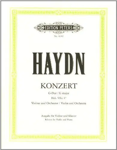 Produktbild: Violin Concerto in G Hob. VIIa:4