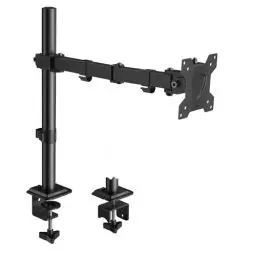 Produktbild: KOORUI Monitor Halterung 1 Monitor für 13-27 Zoll, Monitor Arm für LED LCD Bildschirme, Ergonomisch, Höhenverstellbar, Neigbar, Drehungbar, VESA 75x75/100x100mm