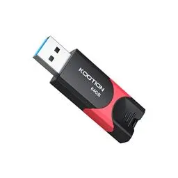 Produktbild: KOOTION USB Stick 64GB USB 3.0 USB C Stick Flash Laufwerk Thumb Drive Retractable USB Flash Drive Ultra High Speed Memory Stick mit LED-Anzeige für Datenspeicher Speicherstick