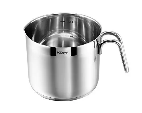 Produktbild: KOPF 124658 Milchtopf Josie Ø 14 cm Höhe 12 cm 1,5 Liter Edelstahl