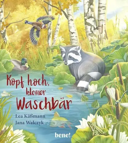 Produktbild: Kopf hoch, kleiner Waschbär – ein Bilderbuch für Kinder ab 2 Jahren (Die Abenteuer des kleinen Waschbären, Band 5)